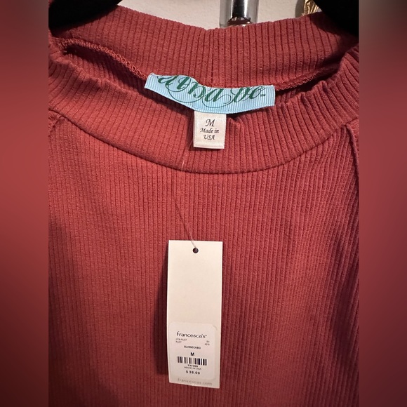 High neck rust bodysuit - Picture 3 of 3